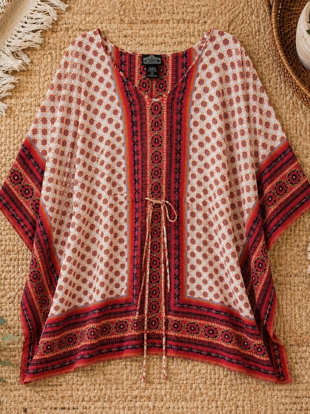 Angie Boho Tunic 1X Johnny Was Inspired